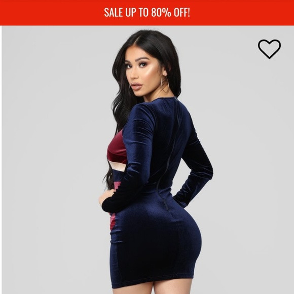 Beautiful plus size Fashion Nova Holiday Dress - Picture 2 of 3